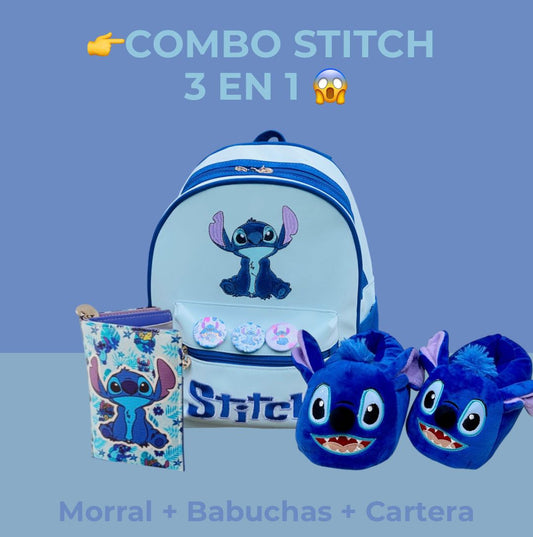 Paga solo el morral y disfruta de babuchas + cartera "GRATIS"